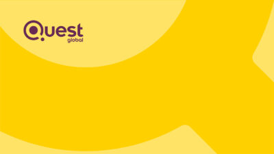 Virtual Background with Logo - Yellow